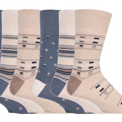 Lot de 6 paires de chaussettes non élastiques pour homme Gentle Grip 6-11 UK (SOMRJ538) (6-11 UK)