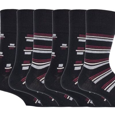 6 paires de chaussettes non élastiques pour homme Gentle Grip 6-11 UK (SOMRJ551) (6-11 UK)