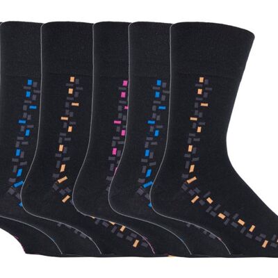 6 pares de calcetines no elásticos de agarre suave para hombre 6-11 UK (SOMRJ552) (6-11 UK)