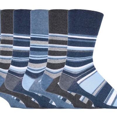6 pares de calcetines no elásticos de agarre suave para hombre 6-11 UK (SOMRJ554) (6-11 UK)