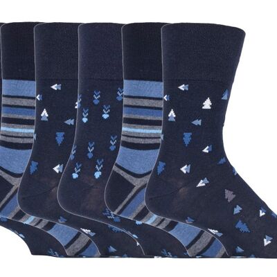 6 Paar Gentle Grip Unelastische Herrensocken 6-11 UK (SOMRJ577) (6-11 UK)