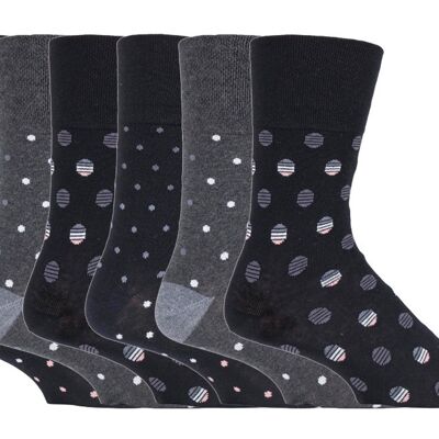 6 Paar Gentle Grip Unelastische Herrensocken 6-11 UK (SOMRJ578) (6-11 UK)