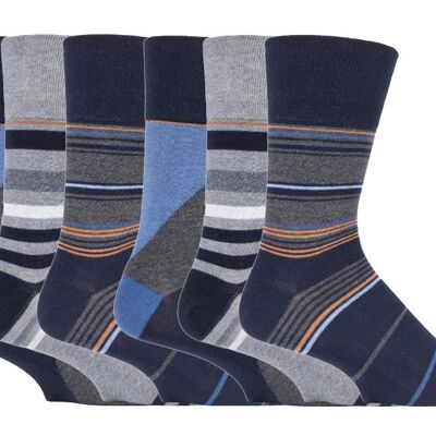 Lot de 6 paires de chaussettes non élastiques pour homme Gentle Grip 6-11 UK (SOMRJ579) (6-11 UK)