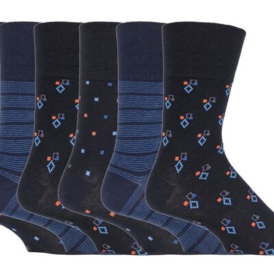 6 pares de calcetines no elásticos de agarre suave para hombre 6-11 UK (SOMRJ582) (6-11 UK)