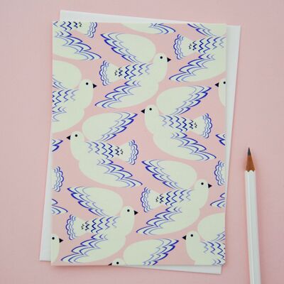 Pretty in Pink'Greetings Card