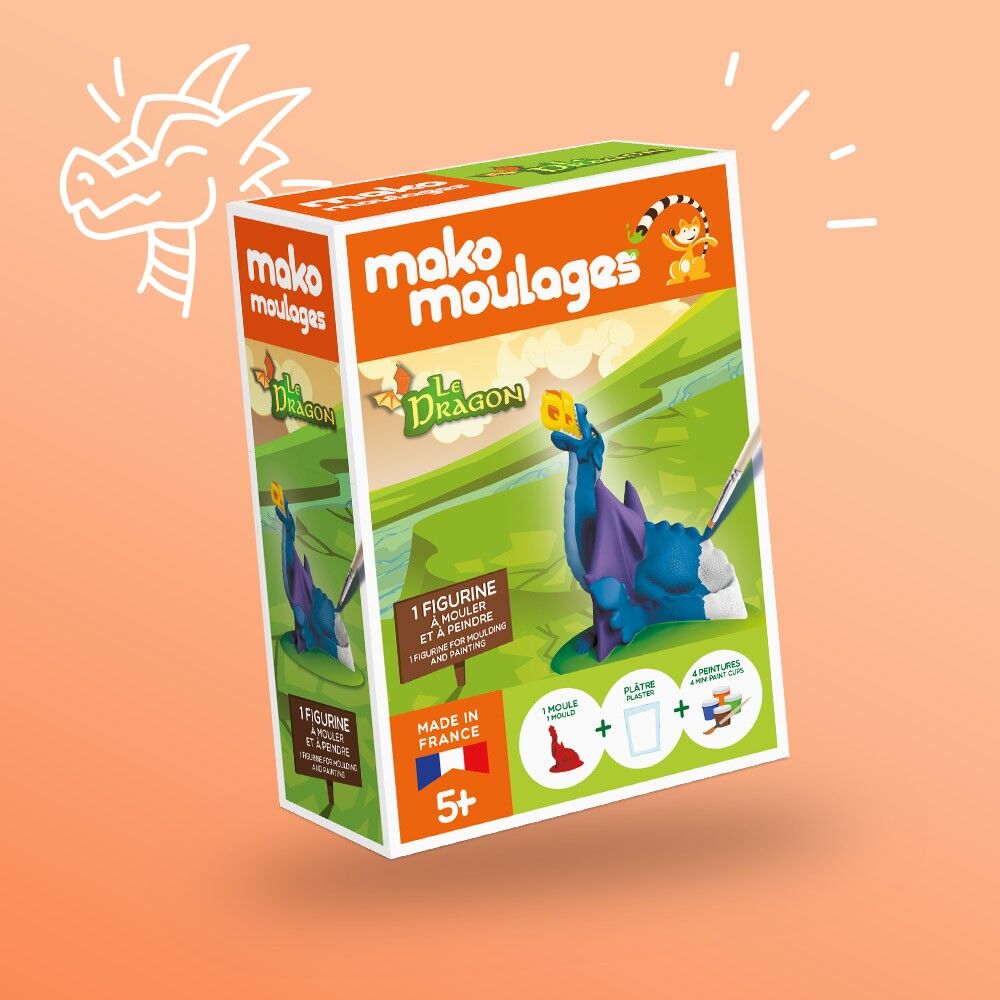 Il kit creativo mako lancia il drago