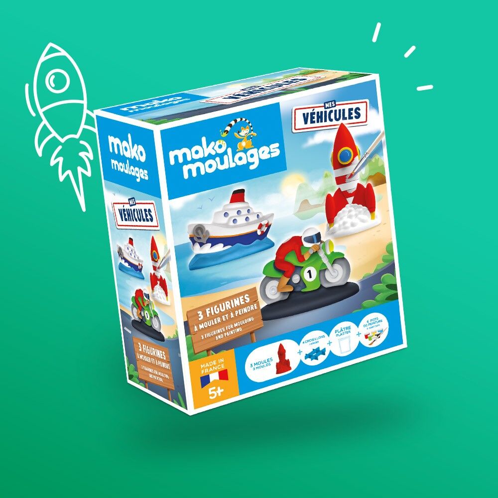 Mako Leisten Kreativ-Baukasten Meine Fahrzeuge