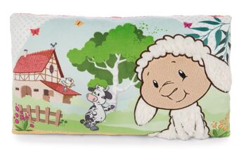 Coussin Farm Friends rectangulaire 43x25cm VERT 1