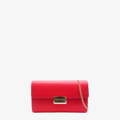 Cartera clásica Erika - Rojo