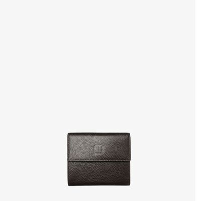 Small double-sided wallet Pablo - Brown