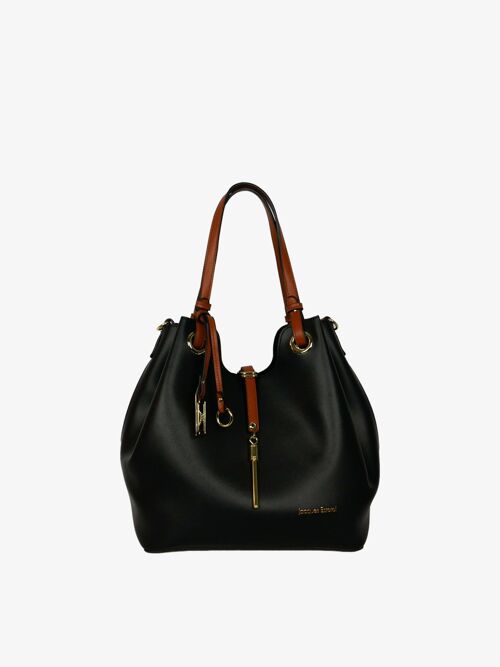 Buy wholesale Abby Shoulder Bucket Bag - Black