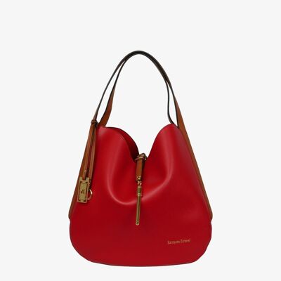 Abby Shoulder Bag - Red