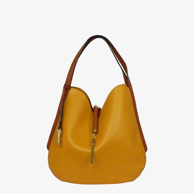 Abby Shoulder Bag - Yellow