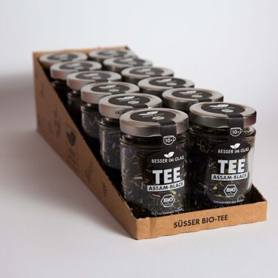 Pack of 12: Assam Black small (BIO) - Better in a glass