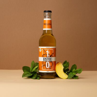 Lot de 12 : Ice tea pêche bio NOSUGA