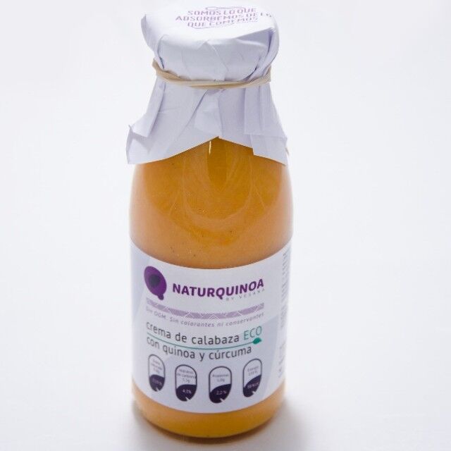 CREMA DI ZUCCA CON QUINOA E CURCUMA