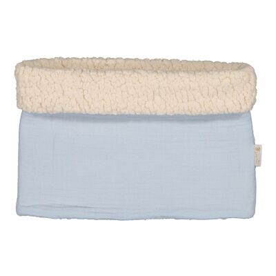 Ice blue snood