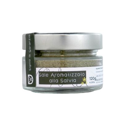 Salt with Sage 120gr Made In Italy