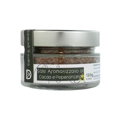 Salt with Chilli & Cocoa 120gr Made in Italy
