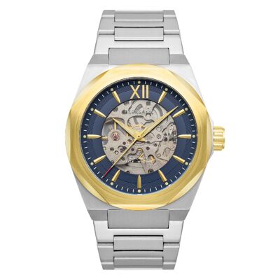 Reloj Earnshaw Skeleton Automatic para hombre ES-8183-77 - Correa de acero inoxidable - 3 manecillas