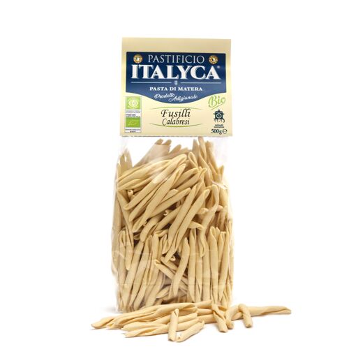 FUSILLI CALABRESI PASTA ARTIGIANALE BIOLOGICA 100% ITALIA