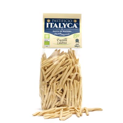 FUSILLI CALABRESI HANDWERKLICHE BIO-PASTA 100 % ITALIEN