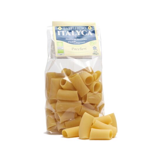 PACCHERI PASTA ARTIGIANALE BIOLOGICA 100% ITALIA