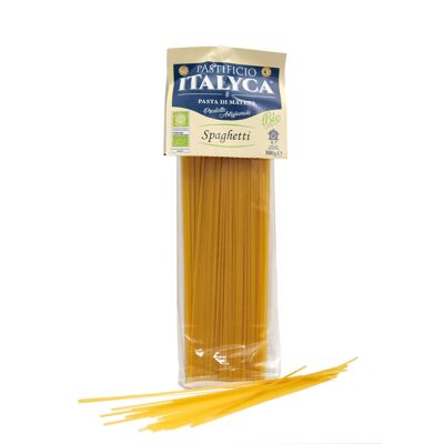 Espaguetis PASTA ARTESANAL ORGÁNICA 100% ITALIANA