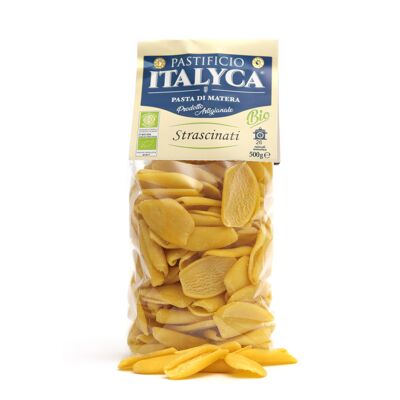 PASTA ORGÁNICA ARTESANAL STRASCINATI 100% ITALIA