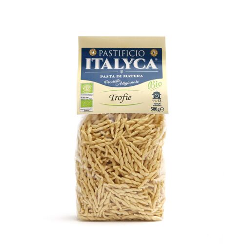 TROFIE PASTA ARTIGIANALE BIOLOGICA 100% ITALIA