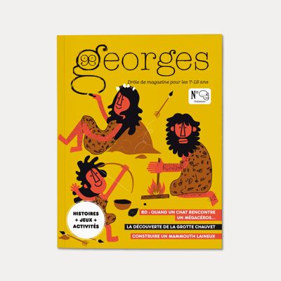 Revista Georges 7 - 12 años, número de Prehistoria