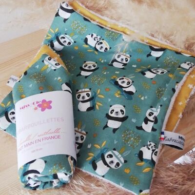 Panda washcloths