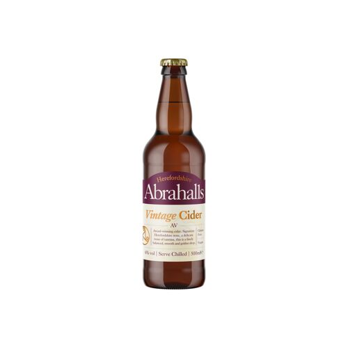 Abrahalls Vintage Cider 6% 12*500ml Bottles