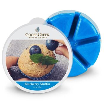 Muffin aux bleuets Goose Creek Candle® Cire fondue 1