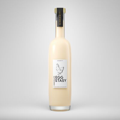 For Easter: Chocolate EGGSTASY - eggnog with chocolate gin, 200 ml