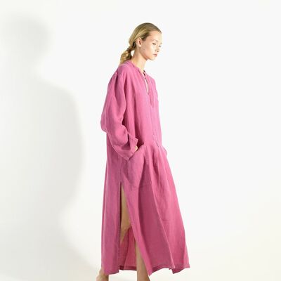 SPA mujer kaftan lino GRAPES PURPLE