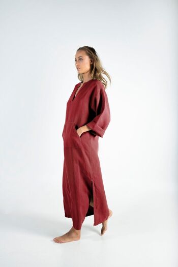 Caftan JEFF ROUGE ANCIEN 3