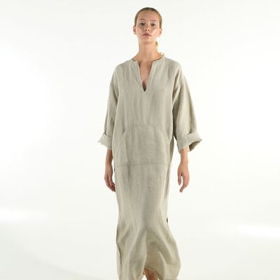 Caftan JEFF NATUREL beige