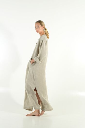 Caftan JEFF NATUREL beige 3