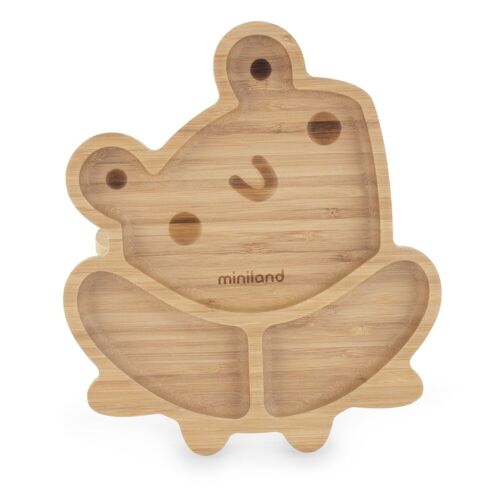 WOODEN PLATE FROG - MINILAND ESP