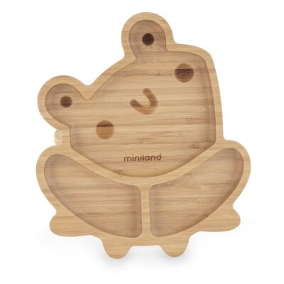WOODEN PLATE FROG - MINILAND ENG