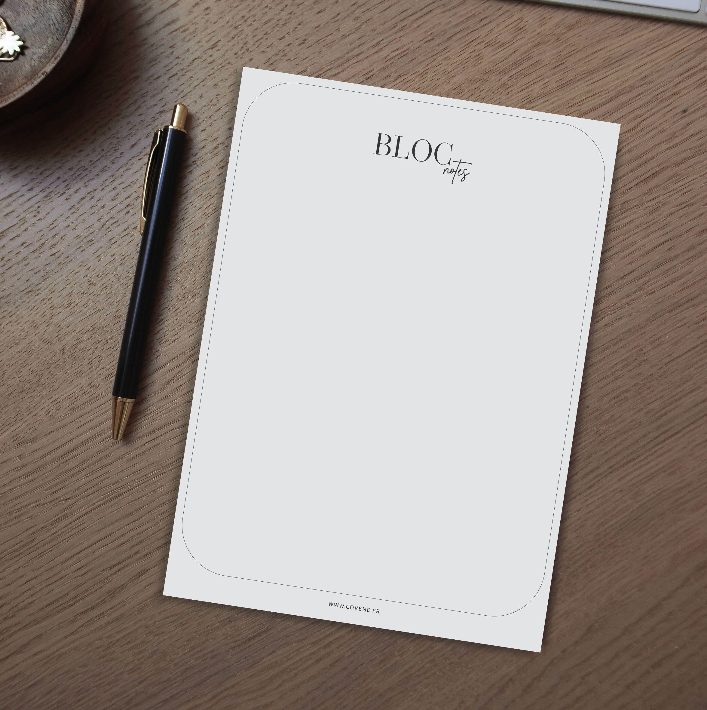 Leerer Notizblock - Briefpapier