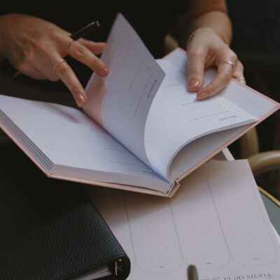 Planner Focus - Notebook per la produttività A5, senza data