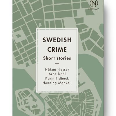 Box with four Swedish Crime Stories