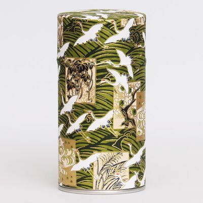 Wonderful Dance washi tea canister