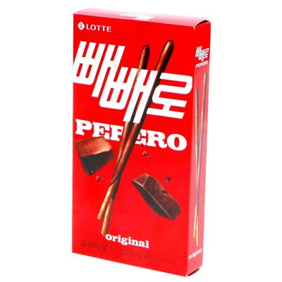 Original Peppero - stecco biscotto e cioccolato 54G (LOTTE)