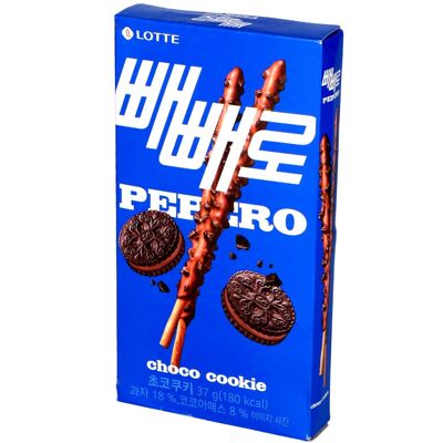Pepero choco cookie - cookie stick and chocolate cookie 37G (LOTTE)