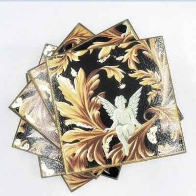 Cherub Marble coasters - 2