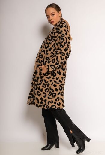 Manteau à imprimé léopard 2