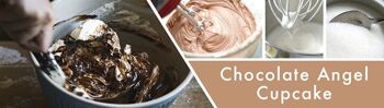 Cupcake ange au chocolat Goose Creek Candle® Cire fondue 2